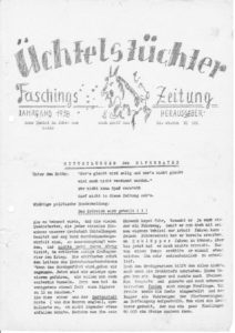 Scan der Original Zeitungen, Seite 1 (Henrik Gernert)
